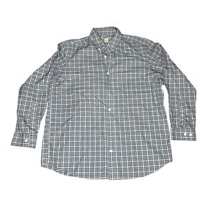 Duluth Trading Co Shirt Mens Large Plaid Button Down Casual Workwear Outdoor